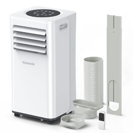 Мобільний кондиціонер Klimaanlage 7000 BTU з 4 функціями: охолодження, осушення, вентиляція, таймер, цифровий дисплей, охолоджувальна площа до 68 м³