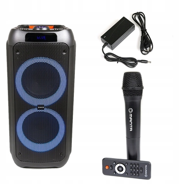 Портативна Bluetooth-колонка Manta SPK5310PRO 120 Вт, FM, TWS, з мікрофоном для караоке