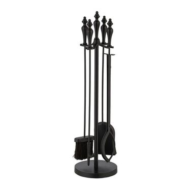 Relaxdays 5-Piece Fireplace Set