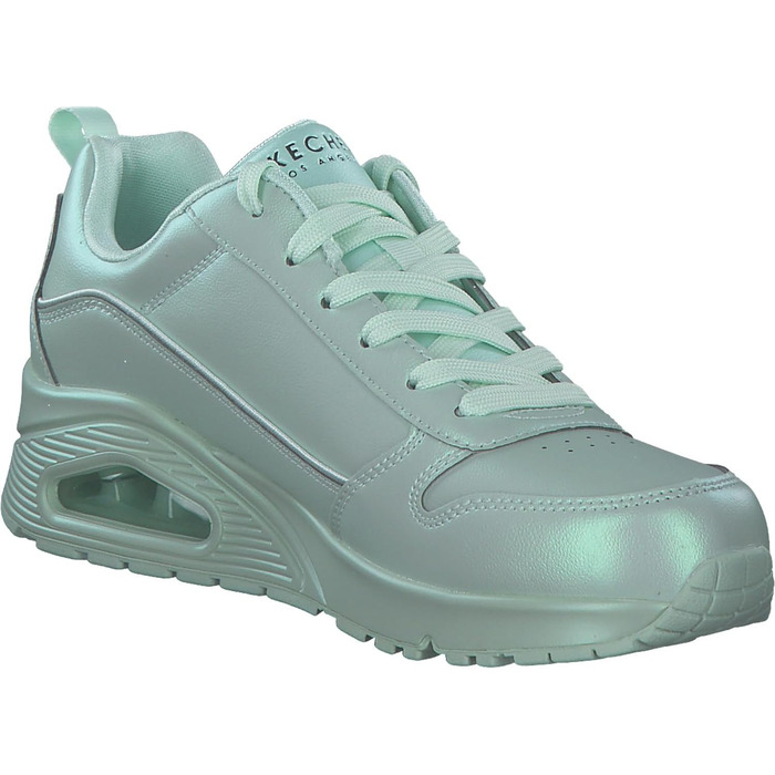 Жіночі кросівки Skechers UNO Galactic Gal - м'ятний, шкірозамінник Duraleather Jersey (39.5 EU)