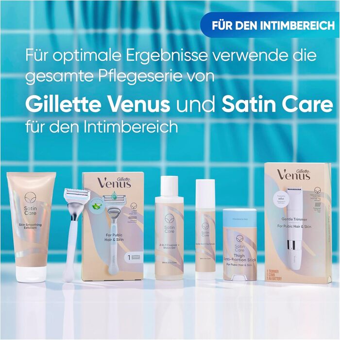 Смінні леза для жіночої бритви Gillette Venus Original, 8 шт., для депіляції інтимних зон