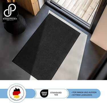 DOMOPRIMA Commercial Grade Entrance Mat - 90x150cm - Non-Slip, Weatherproof, Washable Entrance Mat for Indoor/Outdoor Use