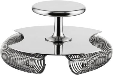 Сито-стрейнер для коктейлів Alessi The Tending Box GIA27, подвійне, з нержавіючої сталі 18/10, для бару, можна мити в посудомийній машині