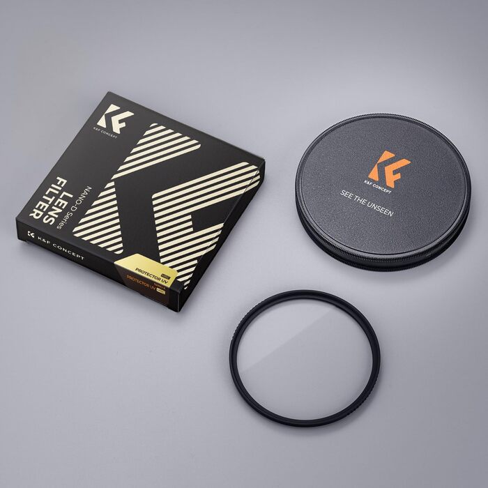 Фільтр UV K&F Concept 67mm 9H, захисний фільтр, захист від ударів (Nano Xcel)