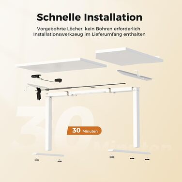 Ергономічний кутовий стіл Agilestic з регулюванням висоти, електричний - для дому та офісу