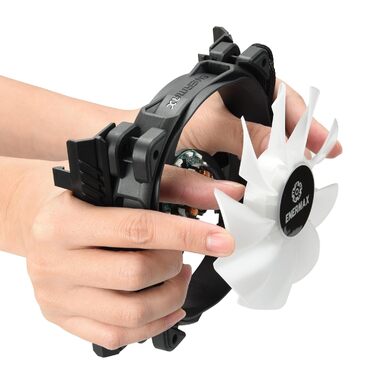Enermax T50 Axe ARGB - Кулер для CPU, Білий