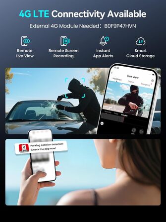 Відеореєстратор DDPAI Z50 Pro 4K: передня та задня камери, GPS, WiFi, ADAS, 64GB