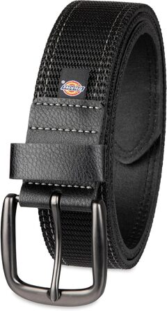Чоловічий шкіряний ремінь Dickies з тисненням