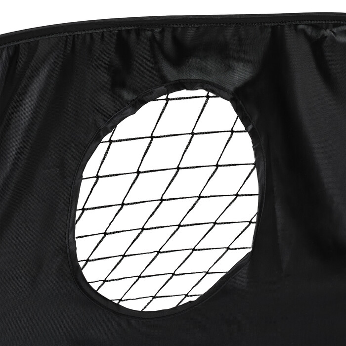 Relaxdays Pop-Up Football Goal with Goal Wall