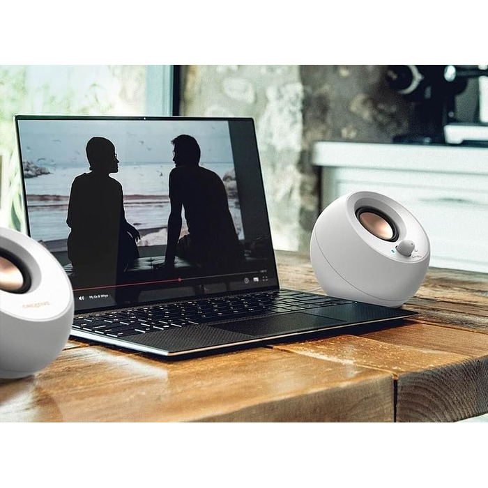 Комп'ютерні колонки Creative Pebble V3 USB-C Bluetooth 5.0 (білі)