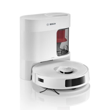 Робот-пилосос Bosch Spotless BCRD1W з функцією миття, 11000 Па, білий