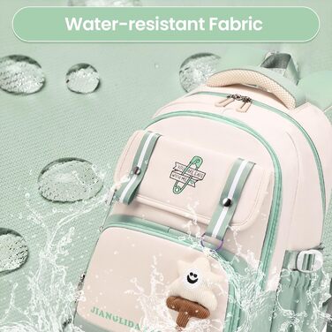 Дитячий рюкзак IvyH для дівчаток - стильний шкільний рюкзак, водонепроникний, великий, для 3-6 класів, фіолетовий