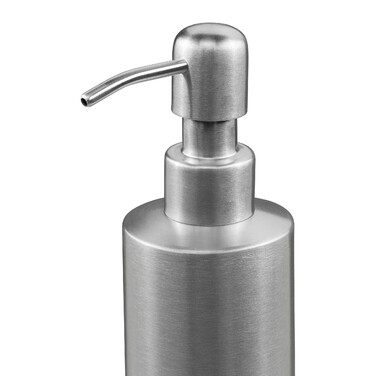 Relaxdays 4-piece Bathroom Set in Matte Silver