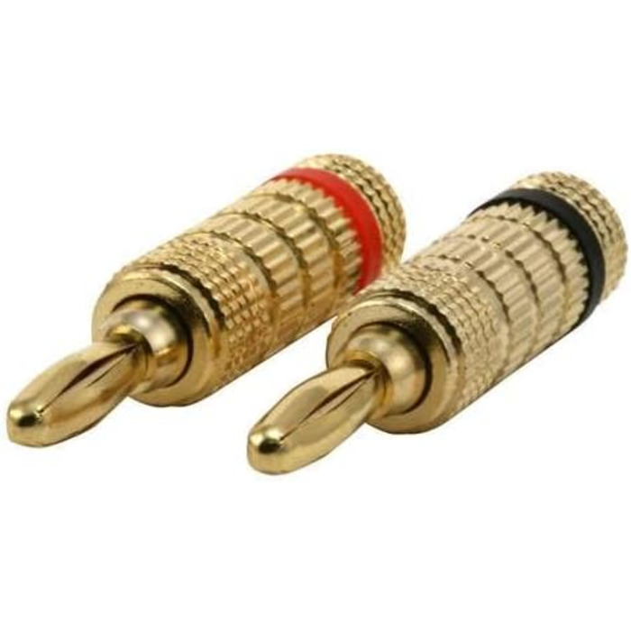 Бананові роз'єми Monoprice з гвинтовим затискачем, закритий тип, 20 пар