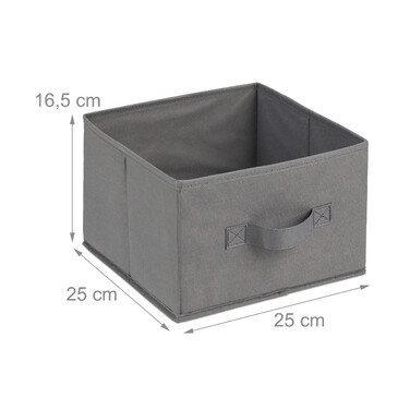 Relaxdays Bath caddy with 3 baskets
