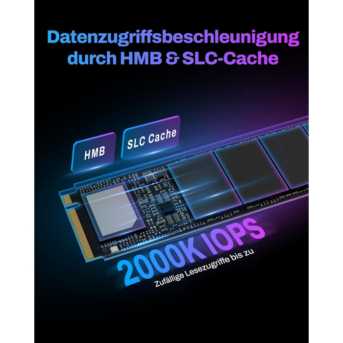 SSD BIWIN Black Opal X570 Gen5 4TB - NVMe PCIe 5.0 (M.2 2280) для ноутбука та ПК