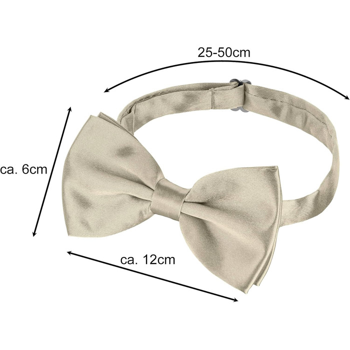 Комплект підтяжки та краватка-метелик + нагрудна хустка для смокінга (шампань-металік)