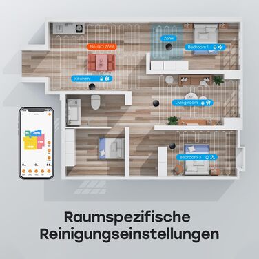 Робот-пилосос ZACO A10 Pro з функцією миття, 2.5л станція зарядки (до 60 днів), лазерна навігація, 3000Pa, 2-в-1 (пилосос та миття), для шерсті тварин, розпізнавання килима, тихий, керування через додаток & Alexa