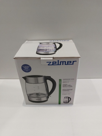 Електричний чайник Zelmer ZCK8011, 2200 Вт, 1,7 л, чорний