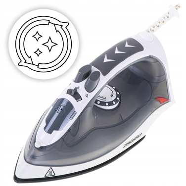 Парова праска Mesko Ceramic Anti Calc Anti Drip Strażak, 2800 Вт