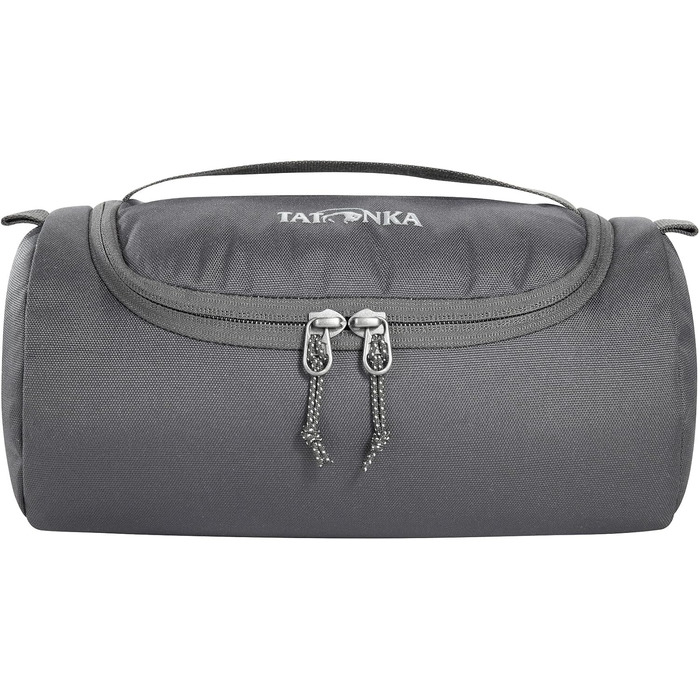 Дорожня косметичка Tatonka Care Barrel з дзеркалом та відділеннями, Titan Grey, 3 л