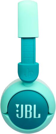 Навушники JBL Junior 320 BT - Бездротові Bluetooth навушники для дітей з мікрофоном, 50 годин, JBL Safe Sound, зелені
