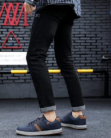 ARRIGO BELLO Кросівки для чоловіків: спортивні, класичні, для ходьби. Матеріал: штучна шкіра (PU). Розміри 41-46. Колір: синій.