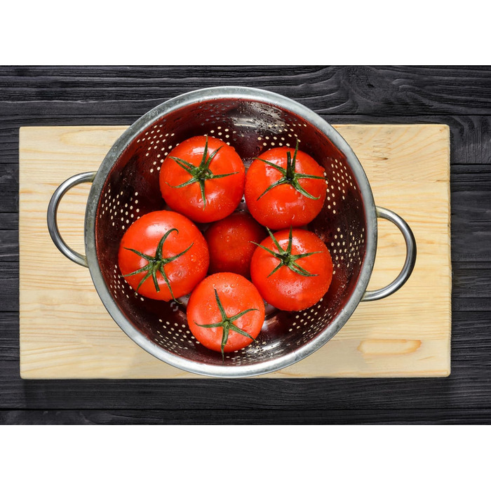 Ніж сито для макаронів Menax - нержавіюча сталь, кухонне сито, 18/24 см