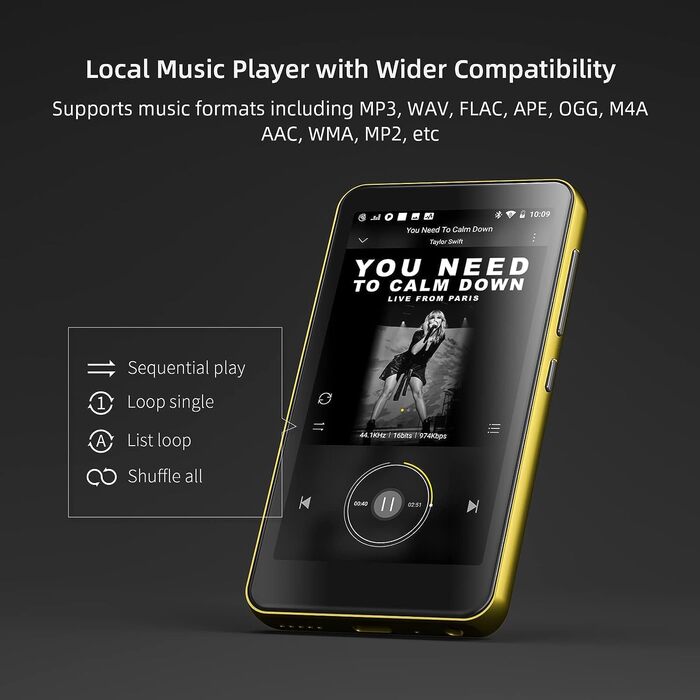 MP3 плеєр з Bluetooth та Wi-Fi, 4