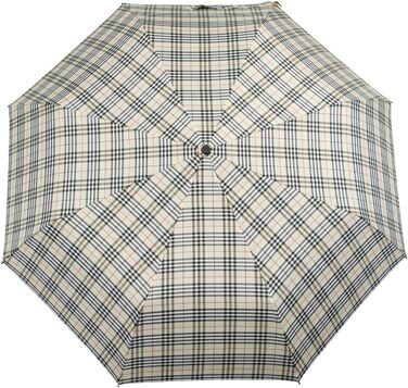iX-brella парасолька преміум-класу з автоматичним відкриванням, змінний колір при намоканні, принт 'Raindrops' (квітковий бежевий)