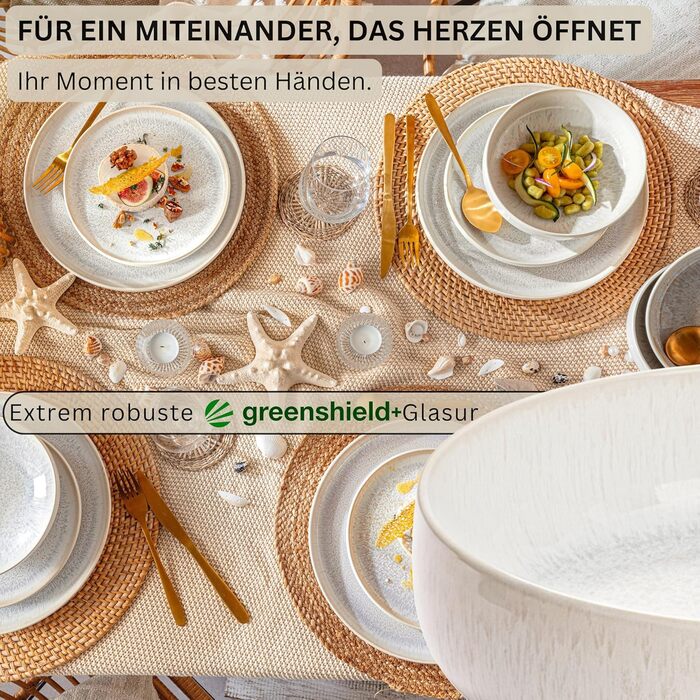 Набір кавових чашок з блюдцем Singer 8 шт. (4 персони), 160 мл, кераміка, кремовий колір, текстурована внутрішня поверхня, PREMIUM COLLECTION