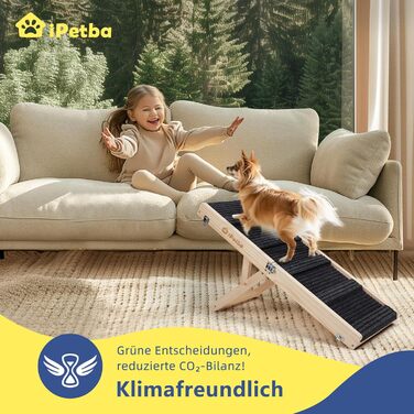 Східці для собак на ліжко та диван – щадні до суглобів, антиковзні, складні, регульовані, портативні, до 16 кг/20 кг