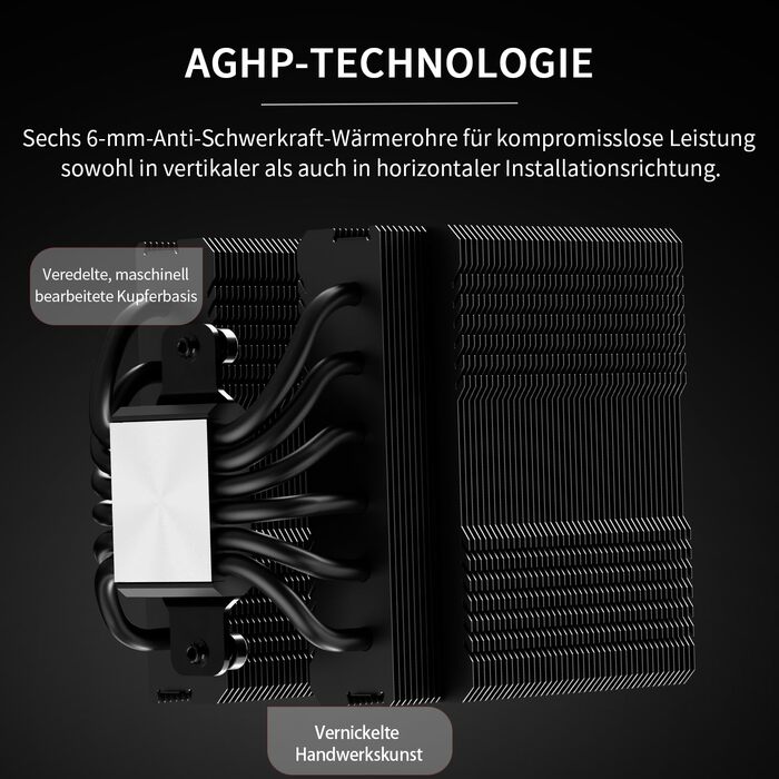 Кулер для процесора Thermalright Peerless Assassin 120 VISION MAX ARGB Black, 2 вентилятори TL-K12 PWM, 5