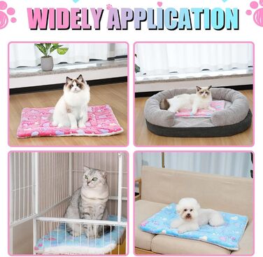 М'яке ліжко-матрац для собак та котів MICOOYO, 69x52 см, рожевий