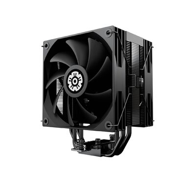 Кулер для CPU ENERMAX ETS-T41D: 2x 120mm вентилятор, гідравлічний підшипник, 4 теплові трубки, підтримка AMD AM5/AM4, Intel LGA1851/1700/115x, TDP 200W+