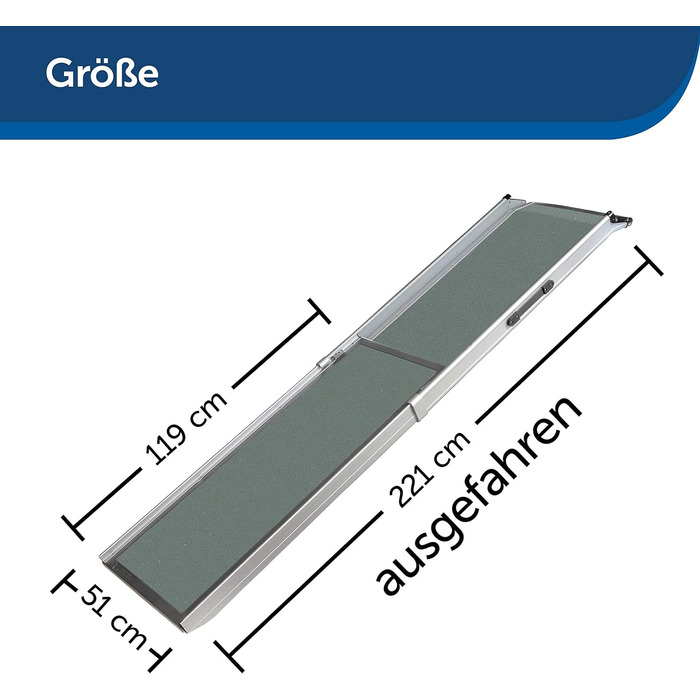 PetSafe Happy Ride XL Рампа для собак - телескопічна, до 136 кг, нова модель