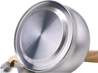 LAGUIOLE - Свисток-чайник 3 л з дерев'яною ручкою - підходить для всіх видів тарілок