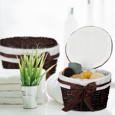 Relaxdays Bath Caddy - 2 Pack