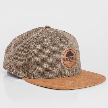 Кепка Blackskies® Pathfinder Snapback | З регулюванням | Бейсболка для чоловіків та жінок | Преміум якість | Streetwear, Outdoor | Колір: Коричневий меланж