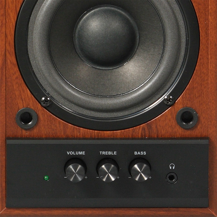 Комплект акустичних систем 2.0 SVEN SPS-702 40 Вт, коричневий