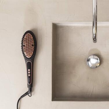 Електрична випрямляюча щітка Cecotec Bamba InstantCare 900 Perfect Brush з кератином та аргановою олією