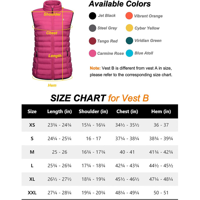 Жіночий теплий пуховий жилет itte Donkey Andy для хайкінгу, подорожей та повсякденного носіння (Verdünner Rosa, XS)