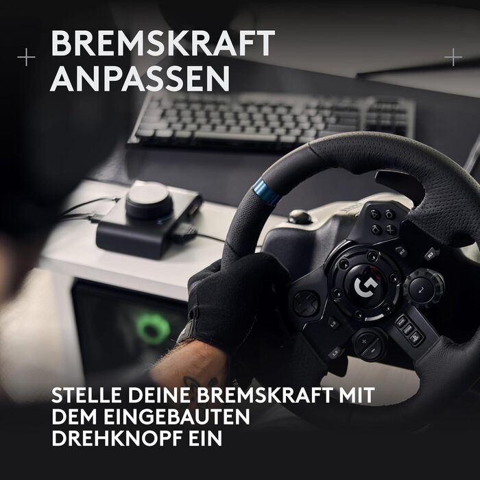 Руль Logitech G29 Driving Force з Force Feedback, 900° обертів, шкіряне покриття, педалі з нержавіючої сталі, сумісний з PS4/PS3/PC/Mac, чорний