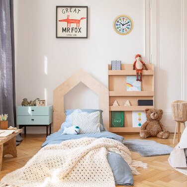 Relaxdays Wall Clock for Children - Vehicles