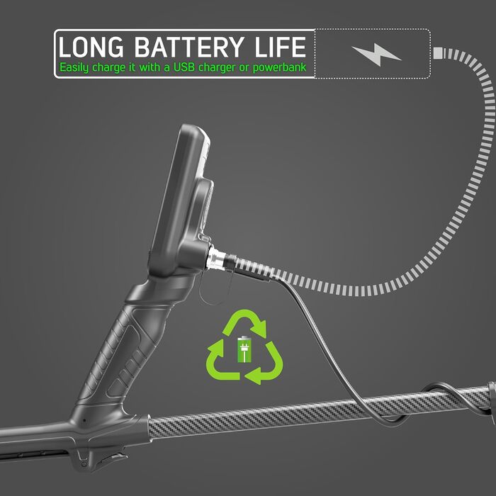 Металошукач Nokta Simplex BT (Bluetooth) водонепроникний, чорний, з котушкою 28 см