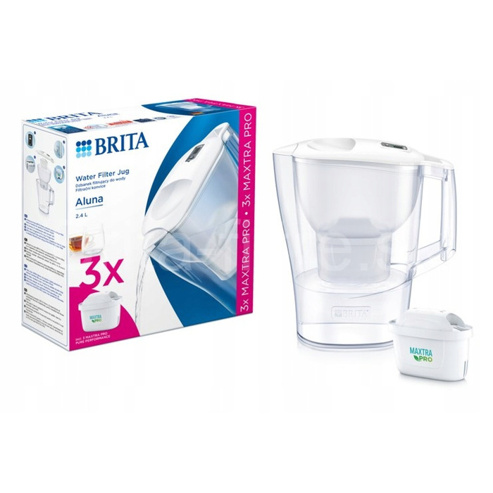 Фільтруючий глечик Brita Aluna, 2,4 л, прозорий