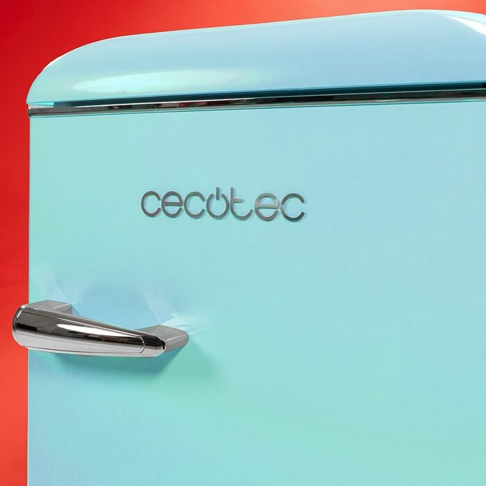 Холодильник Cecotec Bolero CoolMarket 2D Origin 86 Blue 86л, ретро, клас E, синій