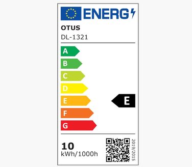 OTUS LED лампа настільна з кріпленням, годинник, таймер, 3 колірні температури, регулювання яскравості, лампа для дому/офісу, захист очей, поворотний кронштейн, офісна лампа