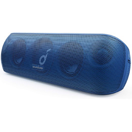Soundcore Motion+ Bluetooth Портативна Колонка HiFi 30W, Глибокий Бас, IPX7, 12h, USB-C, App, EQ (блакитна)