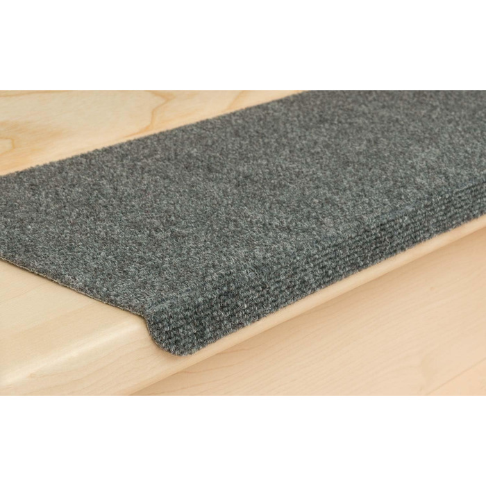Ступінчасті килимки Ramon® MW прямокутної форми, сірі, 15 шт. - з міцним пластиковим кутом